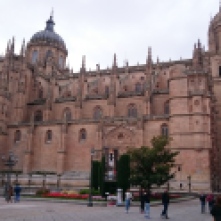 Außenansicht der neuen Kathedrale Salamanca