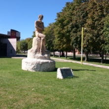Don Quijote Denkmal auf dem Campusgelände