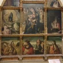 Ausstellung in der neuen Kathedrale Salamanca